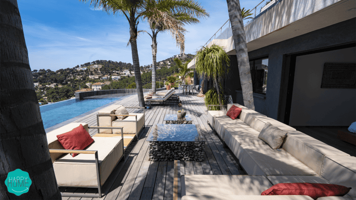Grande terrasse extérieure